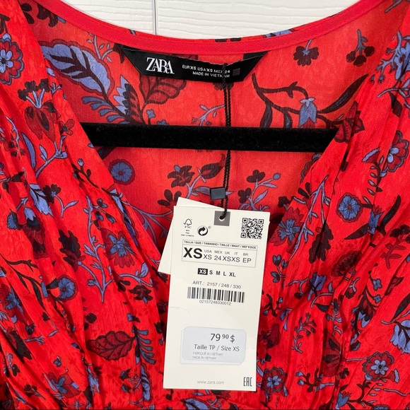 Zara Floral Dress - Picture 2 of 8